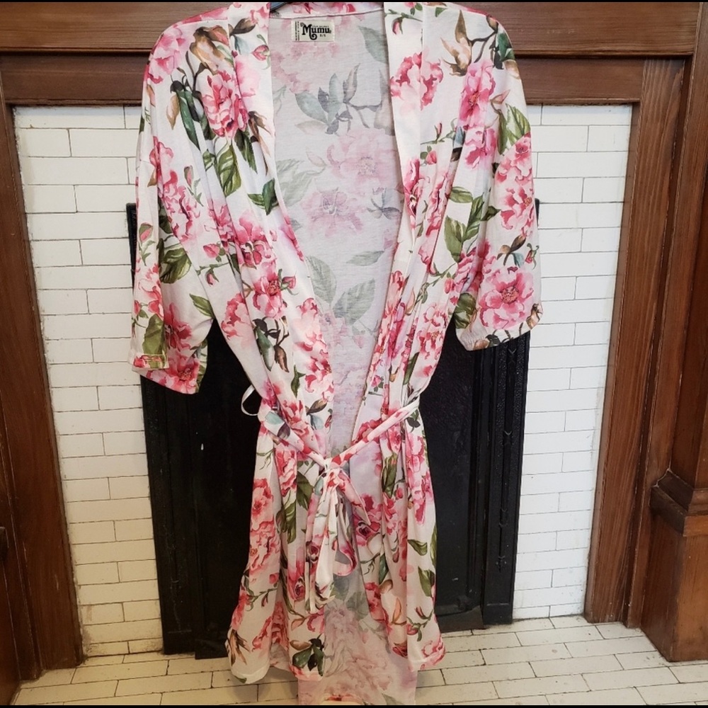 Show Me Your MuMu Floral Robe - Picture 2 of 5